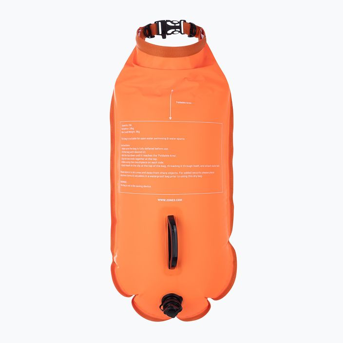 ZONE3 Dry Bag 2 Led Light boa di assicurazione arancione 2