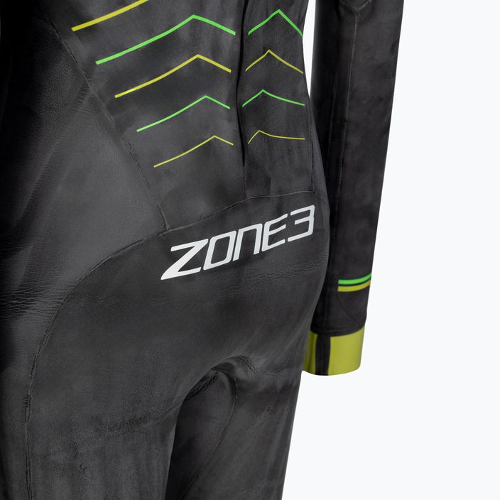 Muta da triathlon Zone3 Adventure per bambini nero/argento/rosso/multi 6