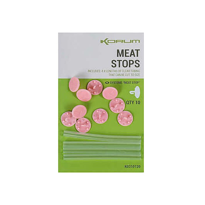 Korum Meat Lure Stops 10 pezzi rosa. 2