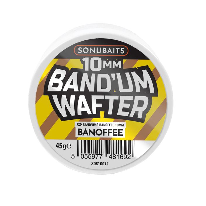 Sonubaits Band'um Wafters esca a gancio - Banoffee giallo/marrone 2