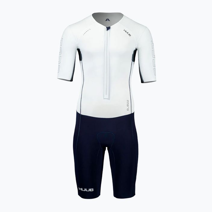 HUUB Tuta da triathlon da uomo Anemoi 2 SUB22 FL blu scuro/bianco