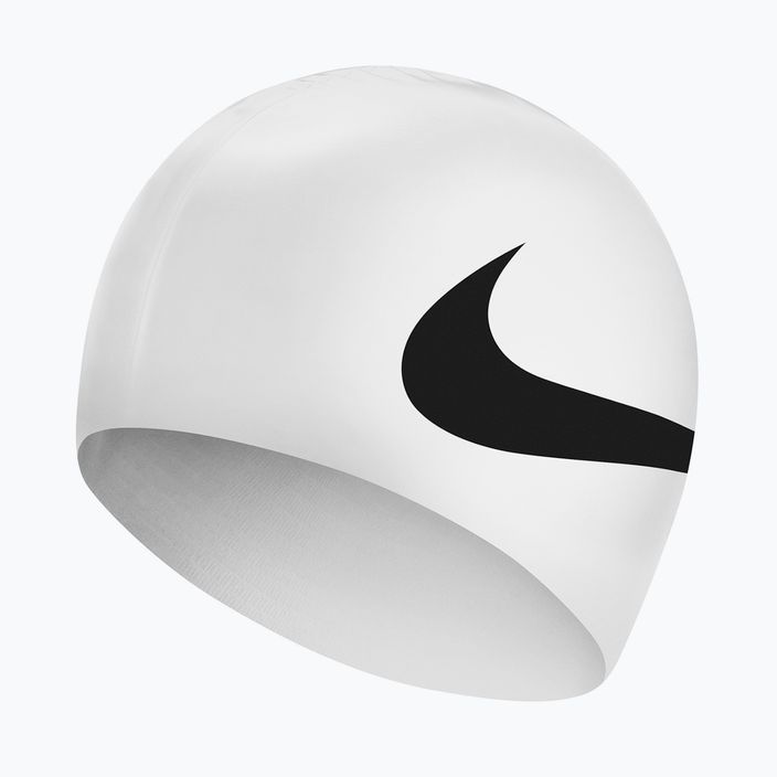 Berretto da bagno Nike Big Swoosh bianco 3