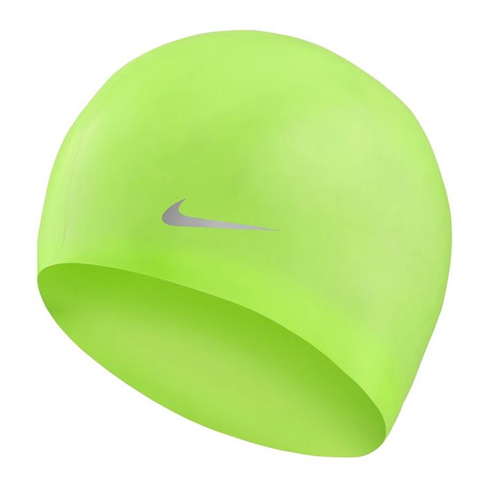 Cuffia da nuoto Nike Solid Silicone per bambini, grigio 2