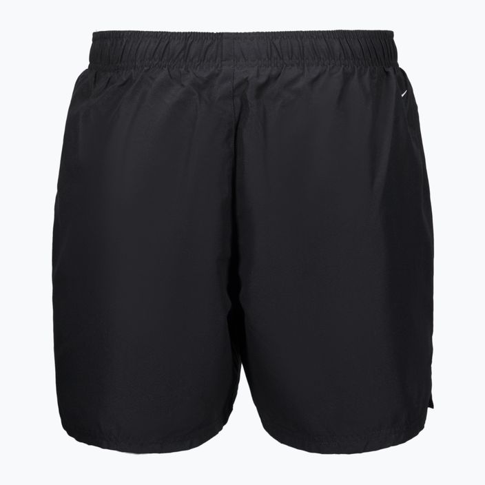 Pantaloncini da bagno Nike Logo Solid 5" Volley da uomo, nero 2