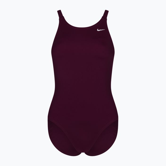Costume intero donna Nike Hydrastrong Solid Fastback rosso