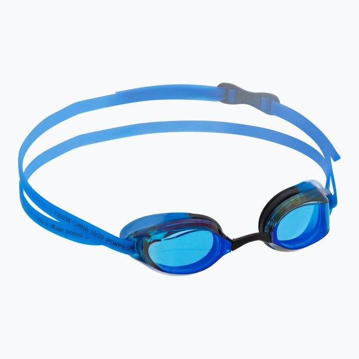 Occhialini da nuoto per bambini Nike Legacy Mirror Junior blu
