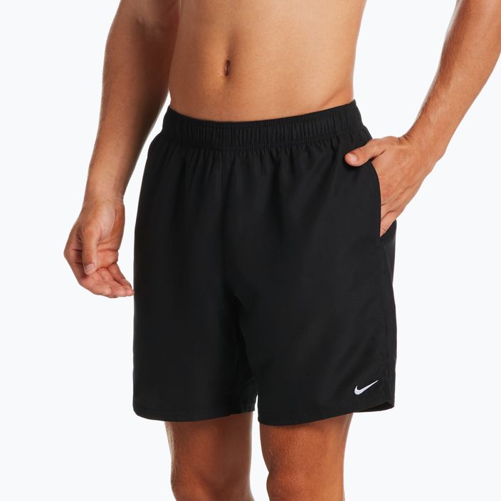Pantaloncini da bagno Nike Essential 7" Volley da uomo, nero 5