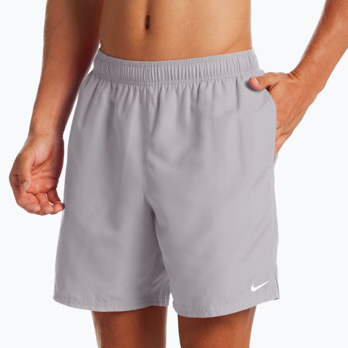 Pantaloncini da bagno Nike Essential 7" Volley Uomo lt smoke grey 4