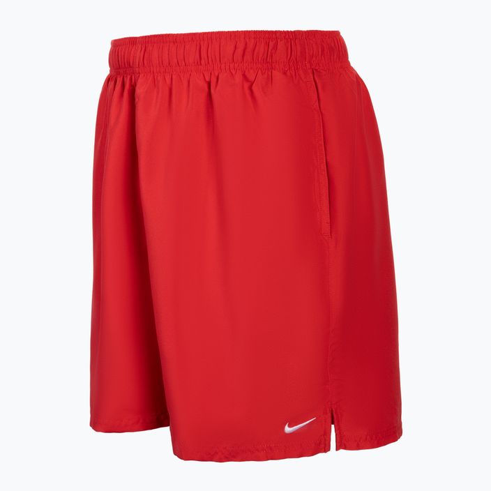 Pantaloncini da bagno Nike Essential 7" Volley Uomo rosso università 2