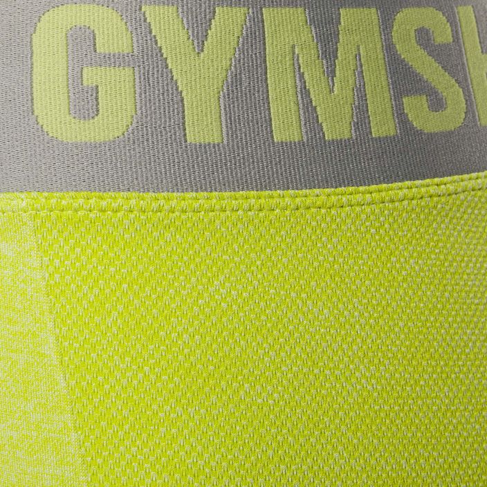 Pantaloncini da allenamento da donna Gymshark Flex marl/grigio chiaro 7
