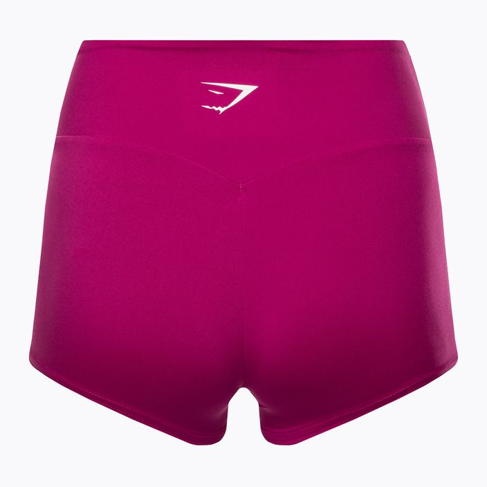 Pantaloncini corti da allenamento Gymshark da donna rosa bacca 6
