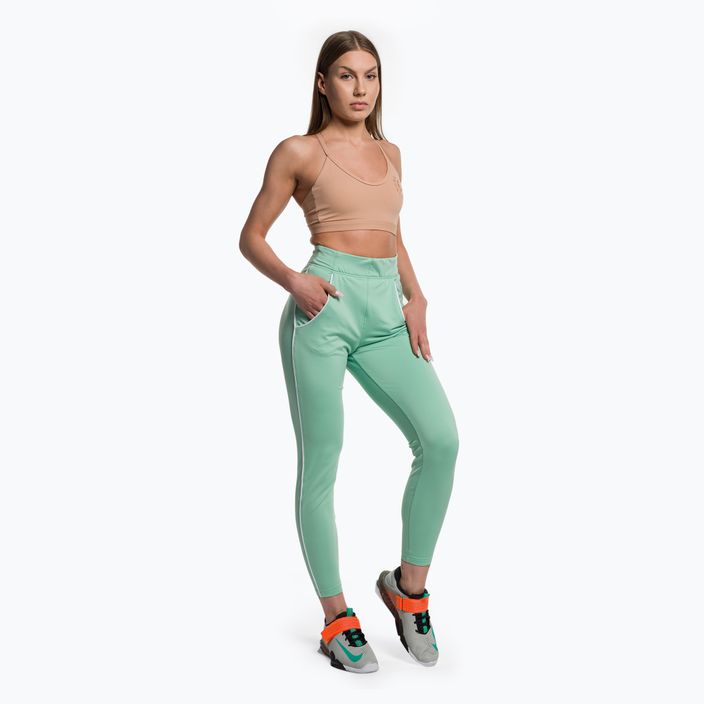 Pantaloni da allenamento Gymshark Recess Track da donna, verde cactus 2