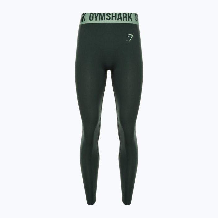 Leggings da allenamento da donna Gymshark Fit verde ossidiana 5