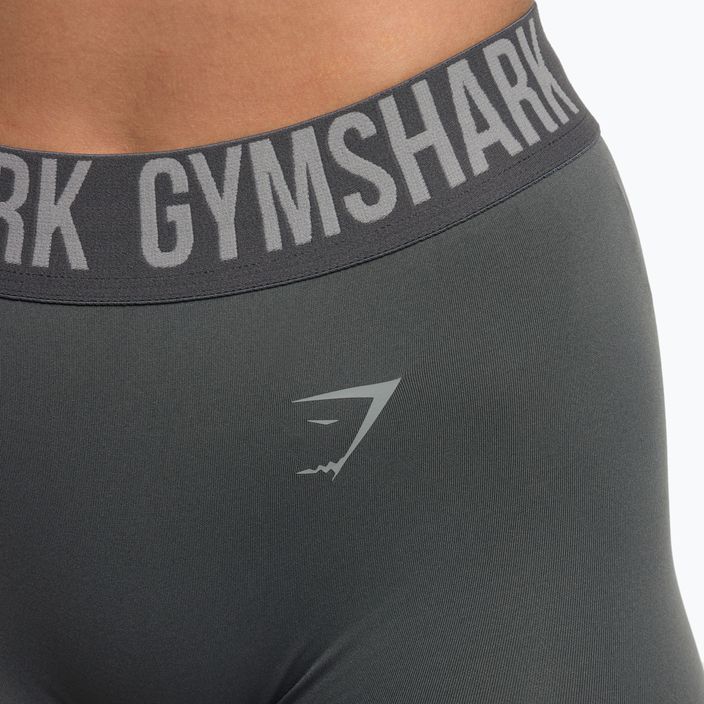 Leggings da allenamento donna Gymshark Fit grigio antracite 4