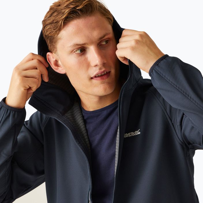 Giacca softshell da uomo REGATTA Arec III navy 4