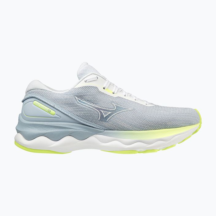 Scarpe da corsa da donna Mizuno Skyrise 3 bianco/bianco/ neo lime