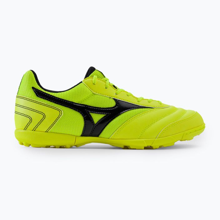 Scarpe da calcio Mizuno Morelia Sala Club TF sicurezza giallo/nero uomo 2