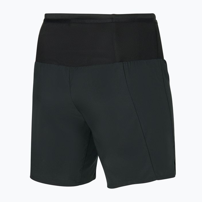 Pantaloncini da corsa da uomo Mizuno Multi Pocket Short Dry nero 2