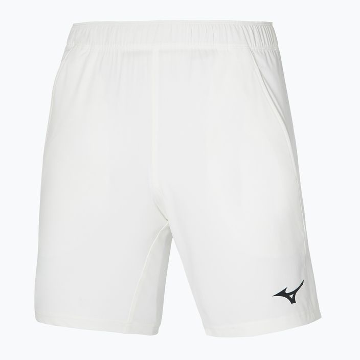 Pantaloncini da tennis da uomo Mizuno 8 In Flex bianco 62GB260101