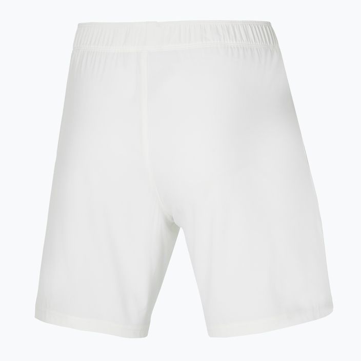 Pantaloncini da tennis da uomo Mizuno 8 In Flex bianco 62GB260101 2