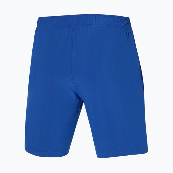 Pantaloncini da tennis da uomo Mizuno 8 In Flex Short blu 62GB260110 2