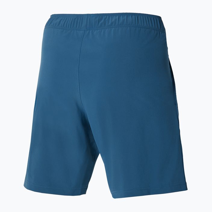 Pantaloncini da tennis da uomo Mizuno 8 In Flex blu 62GB260117 2