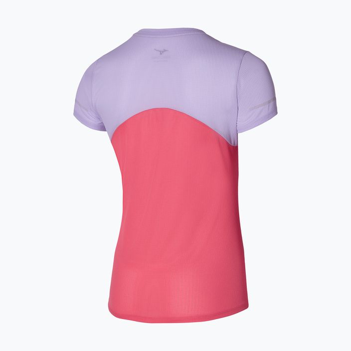 Maglietta da corsa da donna Mizuno DryAeroFlow Tee sunkissed coral 2