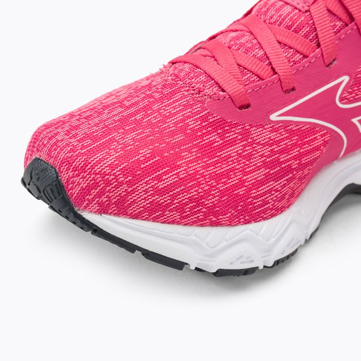 Scarpe da corsa da donna Mizuno Wave Prodigy 5 rosa vivo/bianco neve/primavera 7