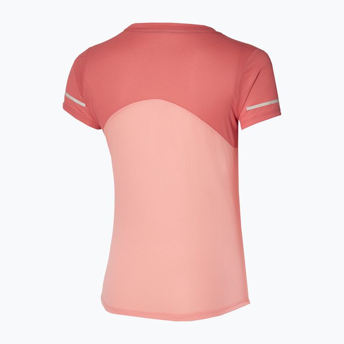 Maglietta da corsa da donna Mizuno DryAeroFlow Tee albicocca blush 2