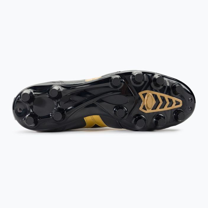 Mizuno Morelia II PRO MD scarpe da calcio da uomo nero/oro/ombra scura 5