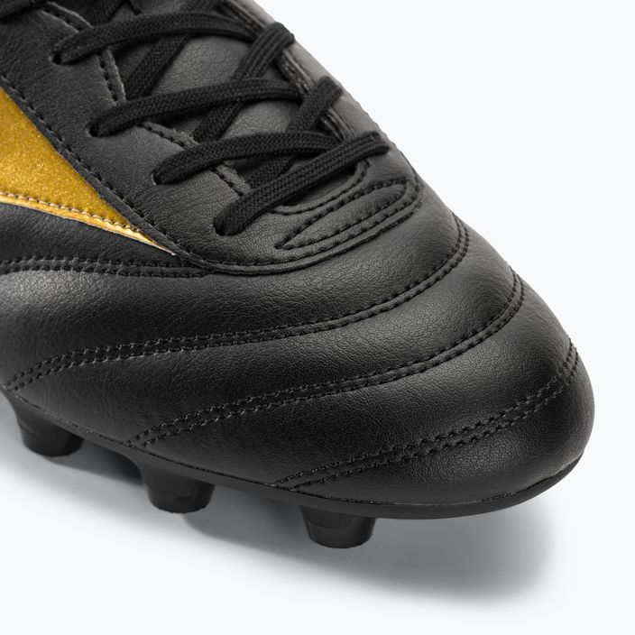 Mizuno Morelia II Club MD scarpe da calcio da uomo nero/oro/ombra scura 9