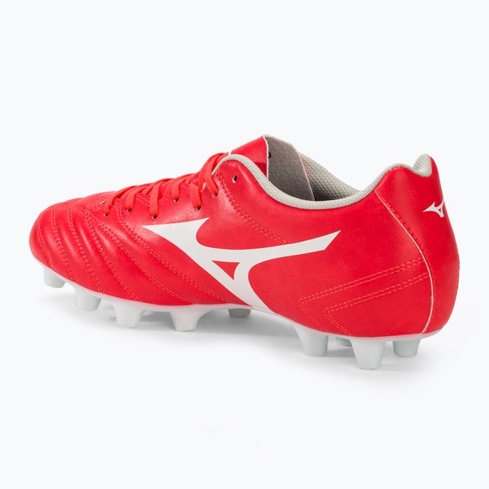 Mizuno Monarcida Neo II Select FG scarpe da calcio uomo flerycoral2/bianco 3