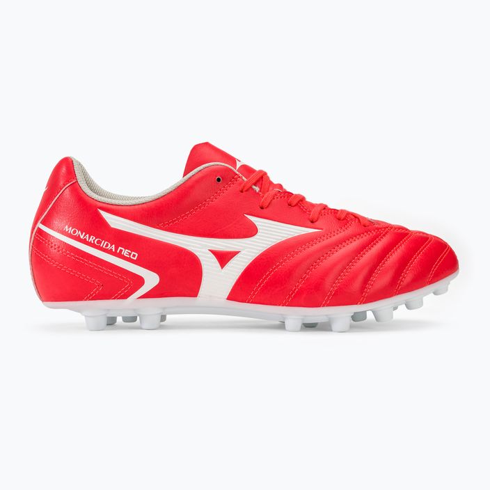 Mizuno Monarcida Neo II Select AG scarpe da calcio uomo flerycoral2/bianco 2