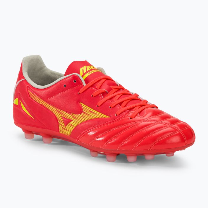 Scarpe da calcio Mizuno Morelia Neo IV Pro AG flerycoral2/bolt2 da uomo