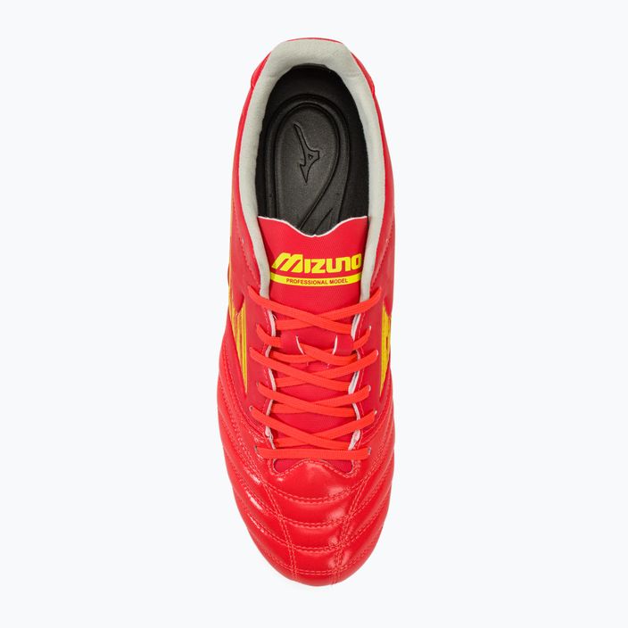 Scarpe da calcio Mizuno Morelia Neo IV Pro AG flerycoral2/bolt2 da uomo 5