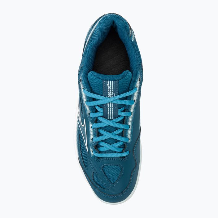 Mizuno Break Shot 4 AC scarpe da tennis blu marocchino / bianco / blu glow 5
