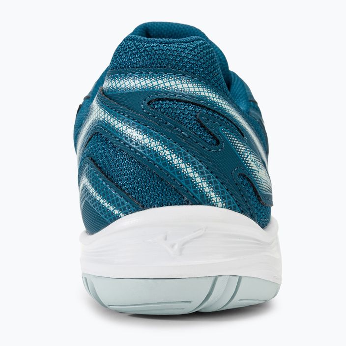 Mizuno Break Shot 4 AC scarpe da tennis blu marocchino / bianco / blu glow 6