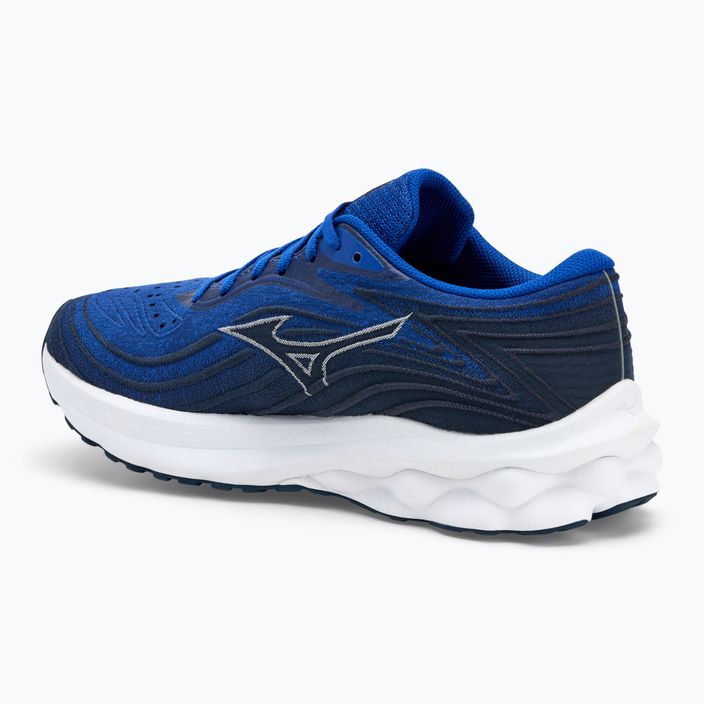 Scarpe da corsa uomo Mizuno Wave Skyrise 5 surf the web/ bianco/ india ink 3