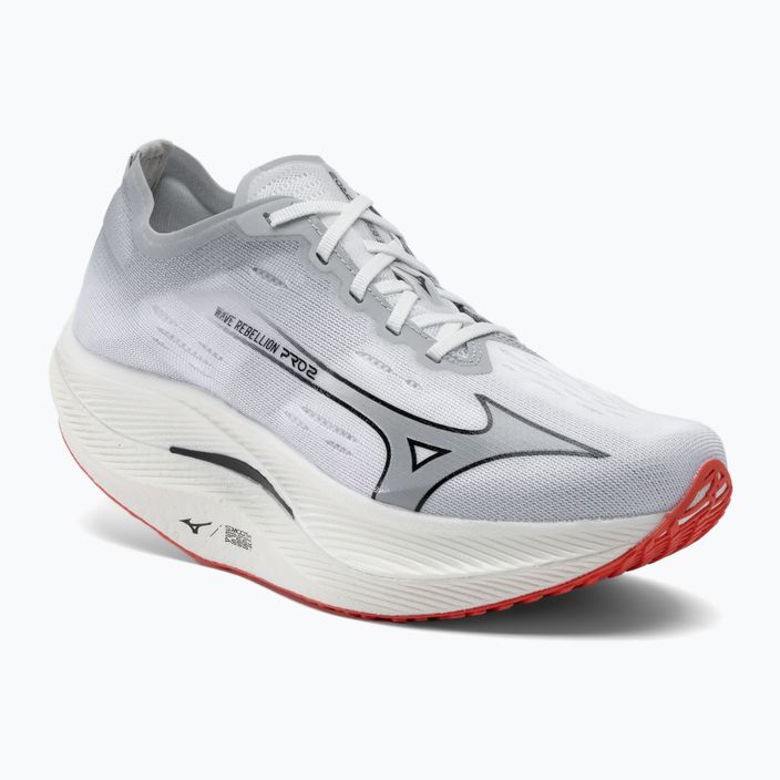 Scarpe da corsa da uomo Mizuno Wave Rebellion Pro 2 bianco/nebbia di porto/cayenne