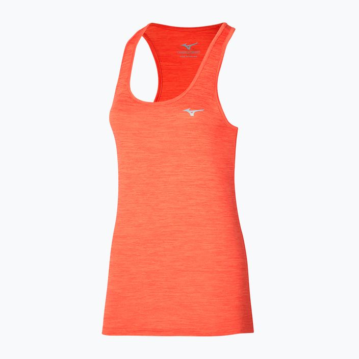 Canotta da running donna Mizuno Impulse Core Tank nasturtium