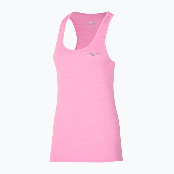 Canotta running donna Mizuno Impulse Core Tank lilla chiffon