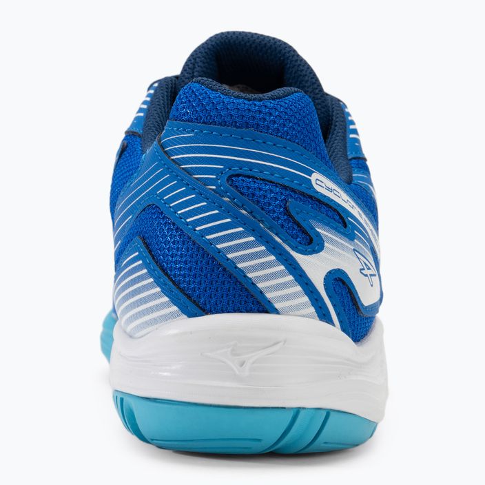 Mizuno Cyclone Speed 4 scarpe da pallavolo blu mugen/bianco/blu estense 6