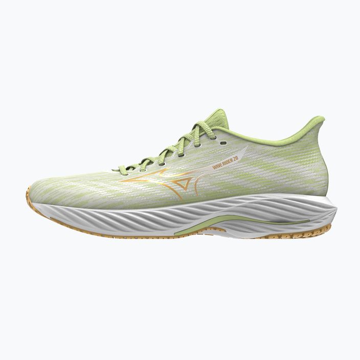 Scarpe da corsa da donna Mizuno Wave Rider 28 mizuno neo lime/flax/mizuno snow white 8