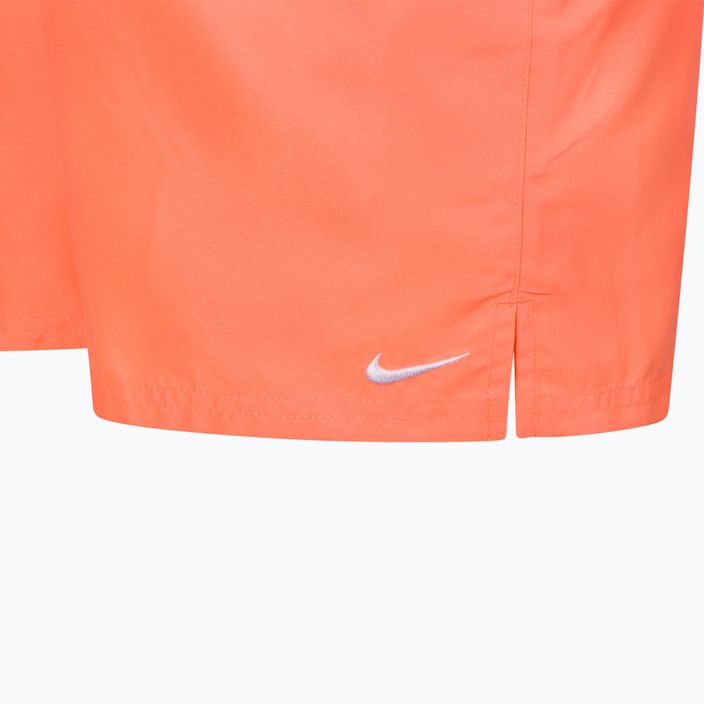 Pantaloncini da bagno Nike Essential 5" Volley da uomo, color mango brillante 3