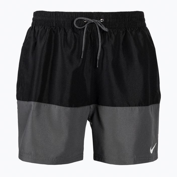Pantaloncini da bagno Nike Split 5" Volley da uomo, nero
