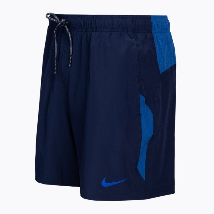 Pantaloncini da bagno Nike Contend 5" Volley da uomo, mezzanotte marina 3