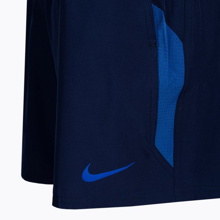 Pantaloncini da bagno Nike Contend 5" Volley da uomo, mezzanotte marina 4