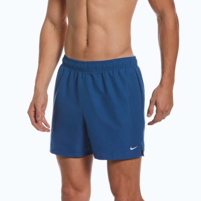 Pantaloncini da bagno Nike Essential 5" Volley da uomo, blu marino scuro 4