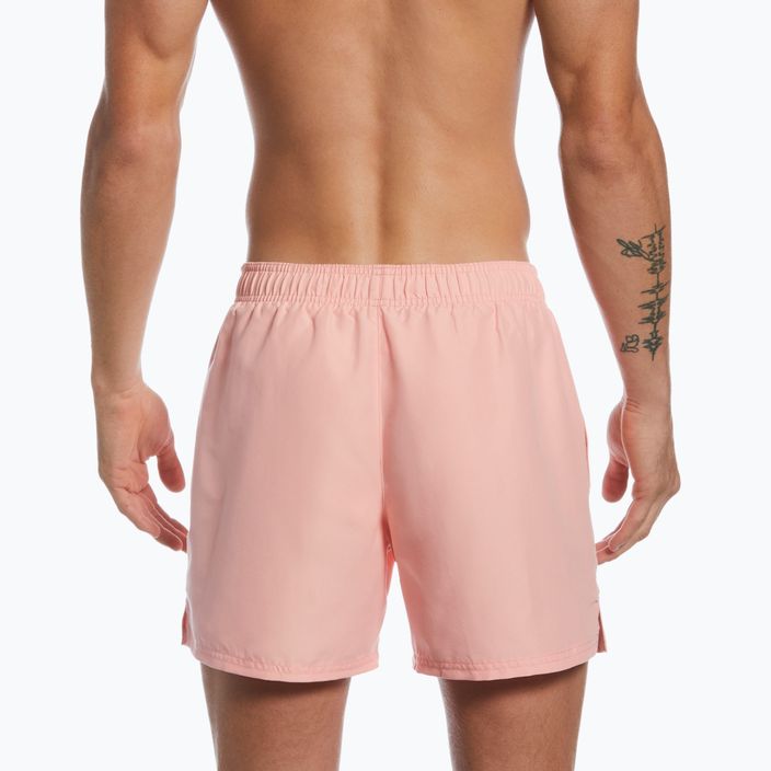 Pantaloncini da bagno Nike Essential 5" Volley da uomo, colore corallo sbiancato 6