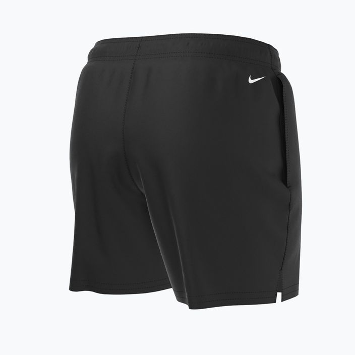 Pantaloncini da bagno Nike Swoosh Break 5" Volley da uomo, nero 2